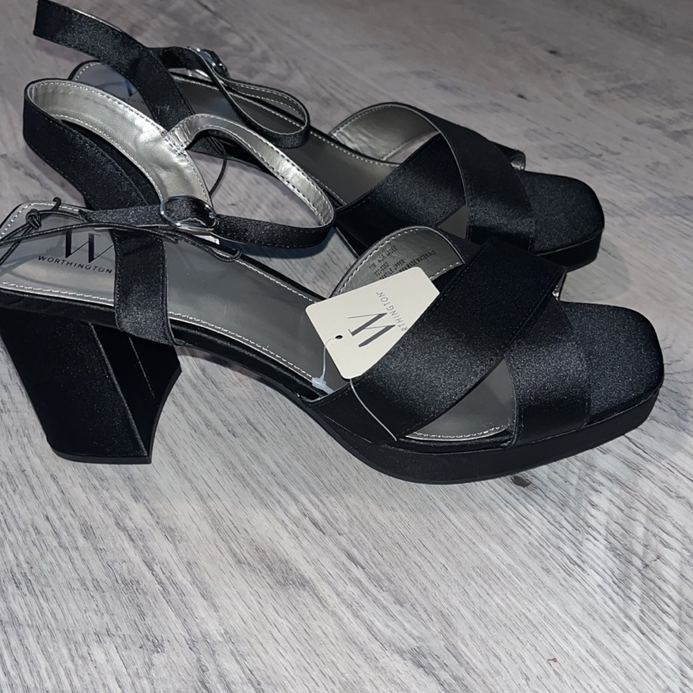 NWT Worthington Womens Ladee Heeled Sandals
